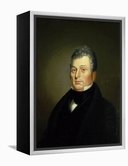 Judge Henry Lewis, 1838-39-George Caleb Bingham-Framed Premier Image Canvas