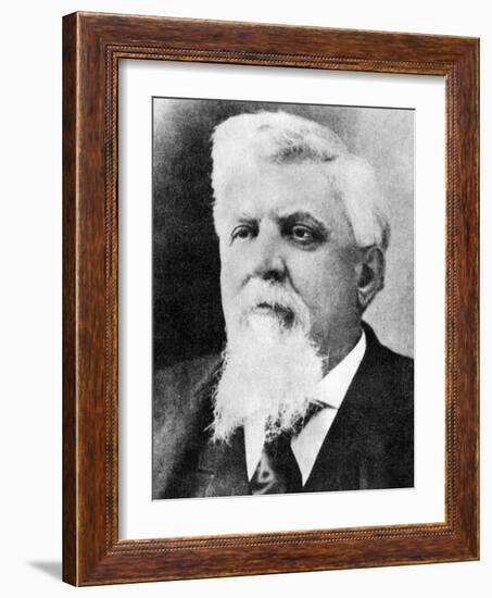 Judge Isaac C Parker, the 'Hanging Judge, in His Later Years, C1890S-null-Framed Giclee Print