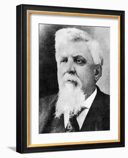 Judge Isaac C Parker, the 'Hanging Judge, in His Later Years, C1890S-null-Framed Giclee Print