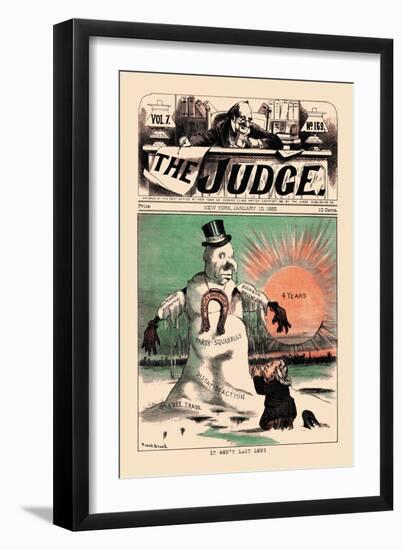 Judge: It Won't Last Long-null-Framed Art Print