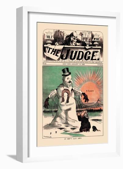 Judge: It Won't Last Long-null-Framed Art Print