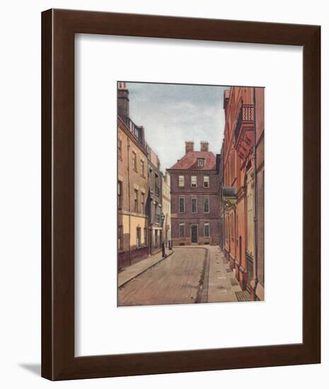 'Judge Jeffrey's House, Delahay Street, Westminster', London, c1880 (1926)-John Crowther-Framed Giclee Print