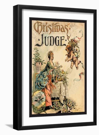 Judge Magazine: Christmas Judge-null-Framed Art Print