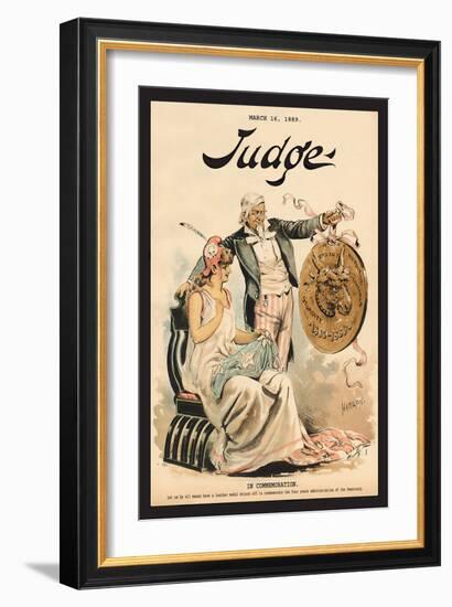 Judge Magazine: In Commemoration-Grant Hamilton-Framed Art Print