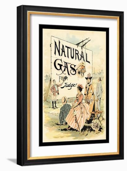 Judge Magazine: Natural Gas-Grant Hamilton-Framed Art Print