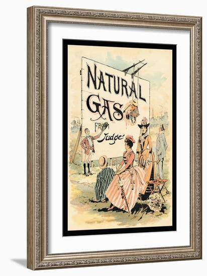 Judge Magazine: Natural Gas-Grant Hamilton-Framed Art Print