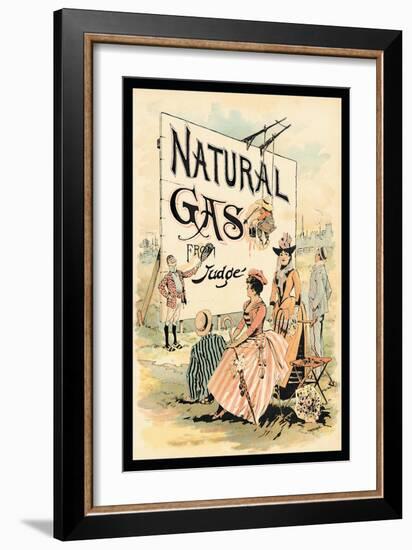 Judge Magazine: Natural Gas-Grant Hamilton-Framed Art Print