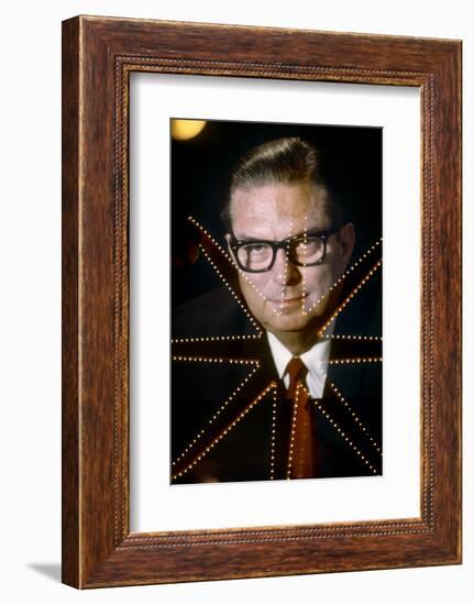 Judge Roy Mark Hofheinz Whom Built the Harris County Domed Stadium known as Astrodome, 1968-Mark Kauffman-Framed Photographic Print