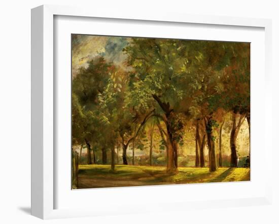 Judge's Walk, Hampstead, circa 1820-John Constable-Framed Giclee Print