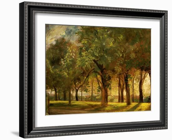 Judge's Walk, Hampstead, circa 1820-John Constable-Framed Giclee Print