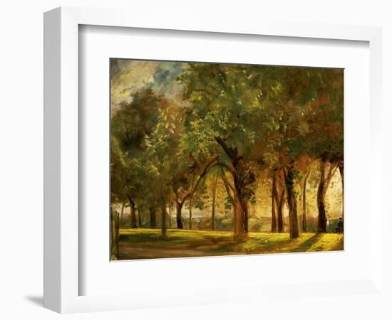 Judge's Walk, Hampstead, circa 1820-John Constable-Framed Giclee Print