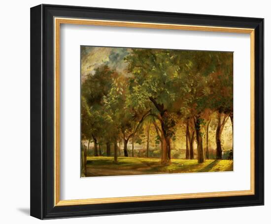 Judge's Walk, Hampstead, circa 1820-John Constable-Framed Giclee Print