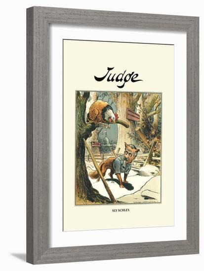 Judge: Sly Schley-Grant Hamilton-Framed Art Print