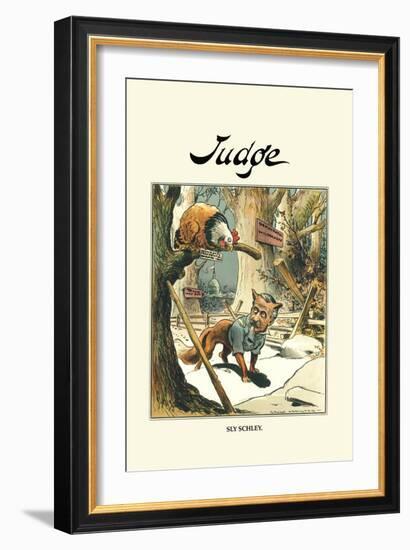 Judge: Sly Schley-Grant Hamilton-Framed Art Print