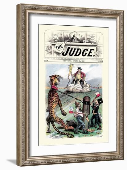 Judge: Stand-Off-null-Framed Art Print