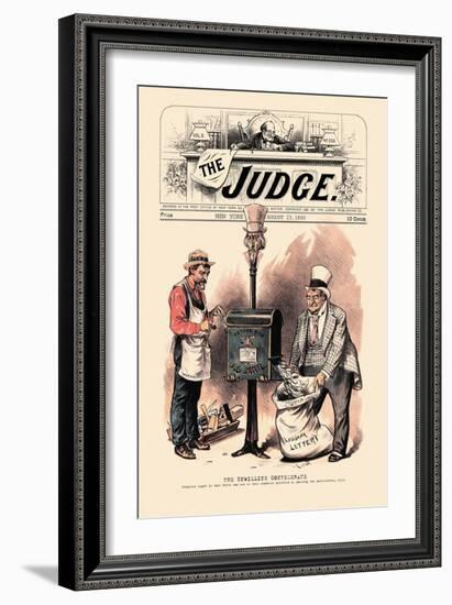 Judge: The Unwilling Confederate-null-Framed Art Print