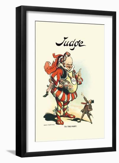 Judge: to the Point-Grant Hamilton-Framed Art Print