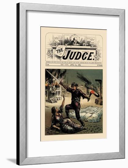 Judge: Tyranny-null-Framed Art Print