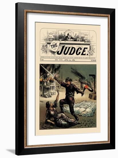 Judge: Tyranny-null-Framed Art Print