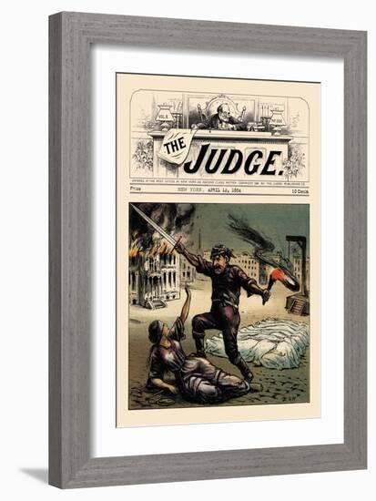 Judge: Tyranny-null-Framed Art Print
