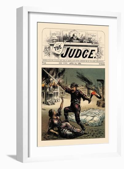 Judge: Tyranny-null-Framed Art Print