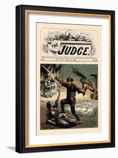 Judge: Tyranny-null-Framed Art Print