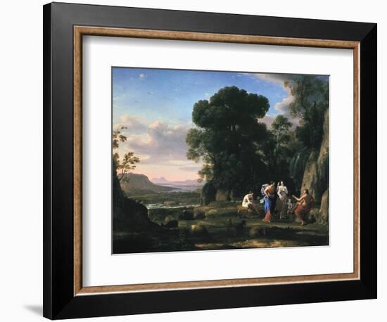 Judgement of Paris (1645-164)-Claude Lorraine-Framed Giclee Print