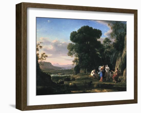 Judgement of Paris (1645-164)-Claude Lorraine-Framed Giclee Print