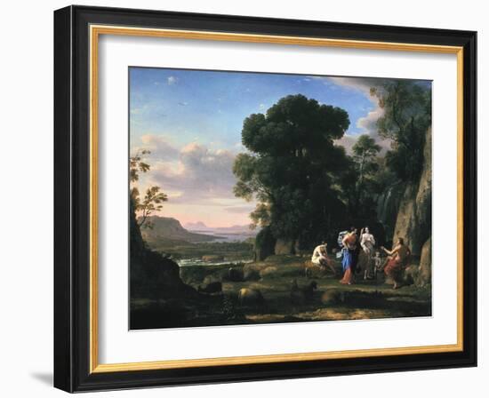 Judgement of Paris (1645-164)-Claude Lorraine-Framed Giclee Print