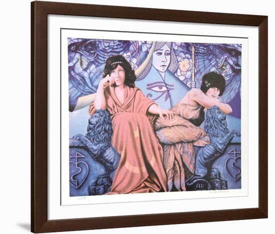 Judgement of the Moon & Stars-Robert Anderson-Framed Collectable Print