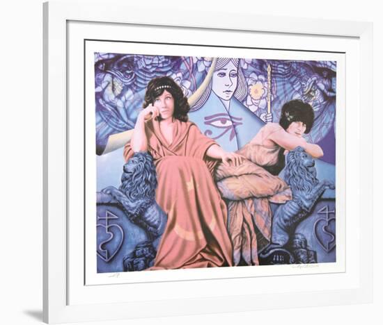 Judgement of the Moon & Stars-Robert Anderson-Framed Collectable Print