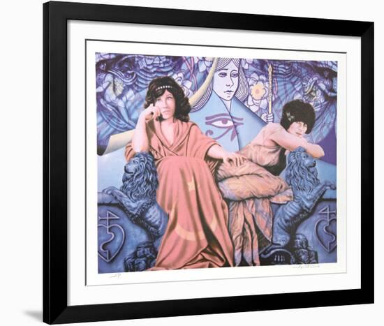 Judgement of the Moon & Stars-Robert Anderson-Framed Collectable Print