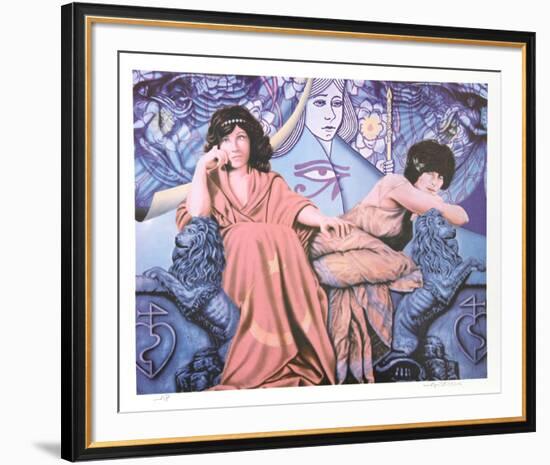 Judgement of the Moon & Stars-Robert Anderson-Framed Collectable Print