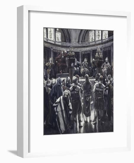 Judgement on the Morning of Good Friday-James Tissot-Framed Giclee Print