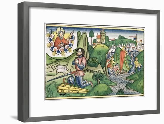 Judges 6:36: Gideon puts out the fleece-Unknown-Framed Giclee Print