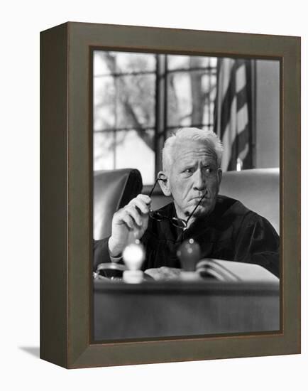 Judgment At Nuremberg, Spencer Tracy, 1961-null-Framed Stretched Canvas