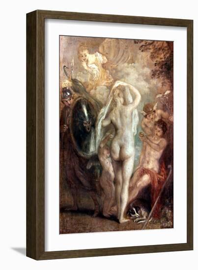 Judgment Of Paris-Jean Antoine Watteau-Framed Giclee Print