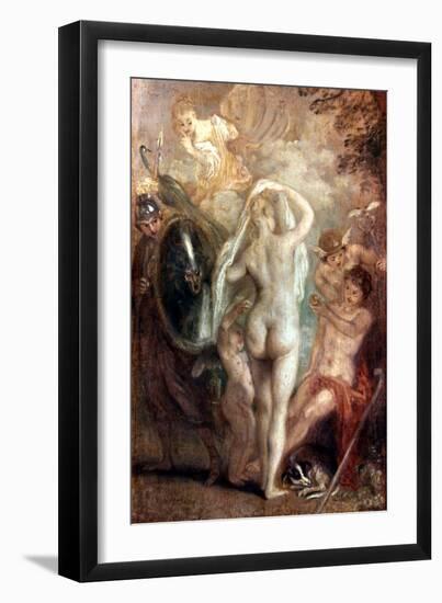 Judgment Of Paris-Jean Antoine Watteau-Framed Giclee Print