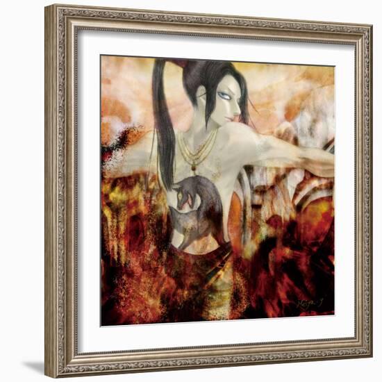 Judicis-Meiya Y-Framed Giclee Print