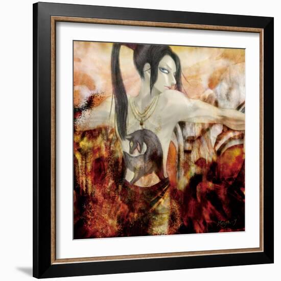 Judicis-Meiya Y-Framed Giclee Print