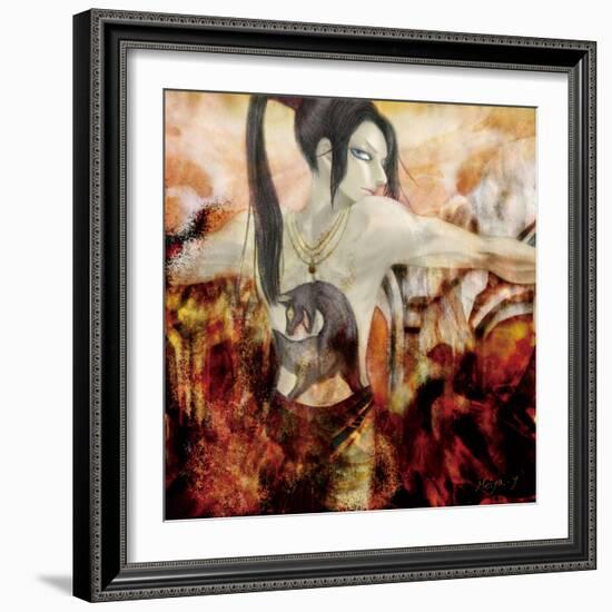 Judicis-Meiya Y-Framed Giclee Print