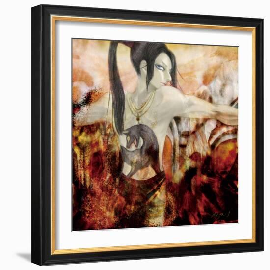 Judicis-Meiya Y-Framed Giclee Print