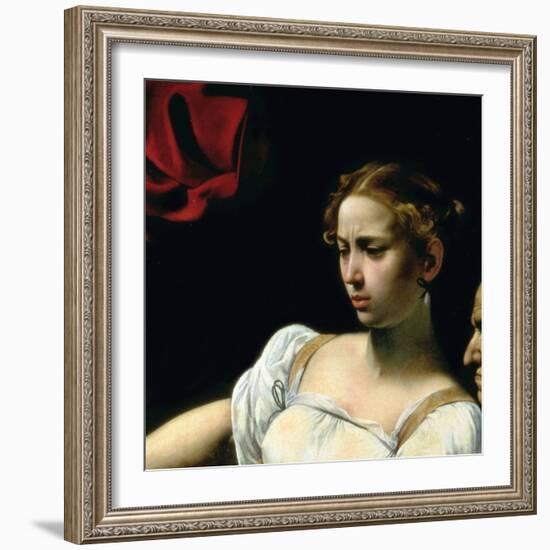 Judith and Holofernes, 1599-Caravaggio-Framed Giclee Print