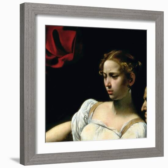 Judith and Holofernes, 1599-Caravaggio-Framed Giclee Print