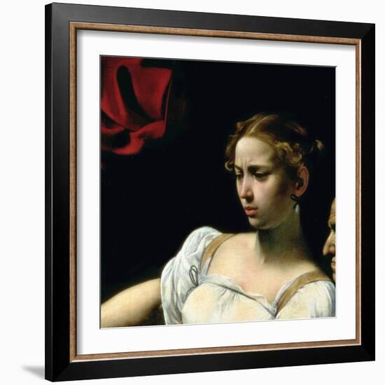 Judith and Holofernes, 1599-Caravaggio-Framed Giclee Print