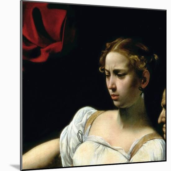 Judith and Holofernes, 1599-Caravaggio-Mounted Giclee Print