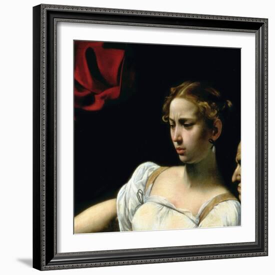 Judith and Holofernes, 1599-Caravaggio-Framed Giclee Print