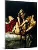 Judith and Holofernes, 1612-21-Artemisia Gentileschi-Mounted Giclee Print