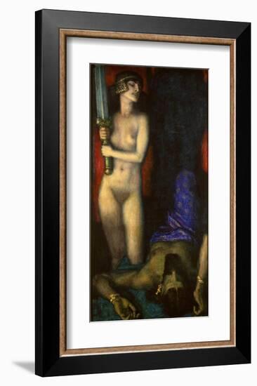 Judith and Holofernes, 1926-Franz von Stuck-Framed Giclee Print