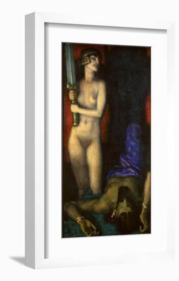 Judith and Holofernes, 1926-Franz von Stuck-Framed Giclee Print